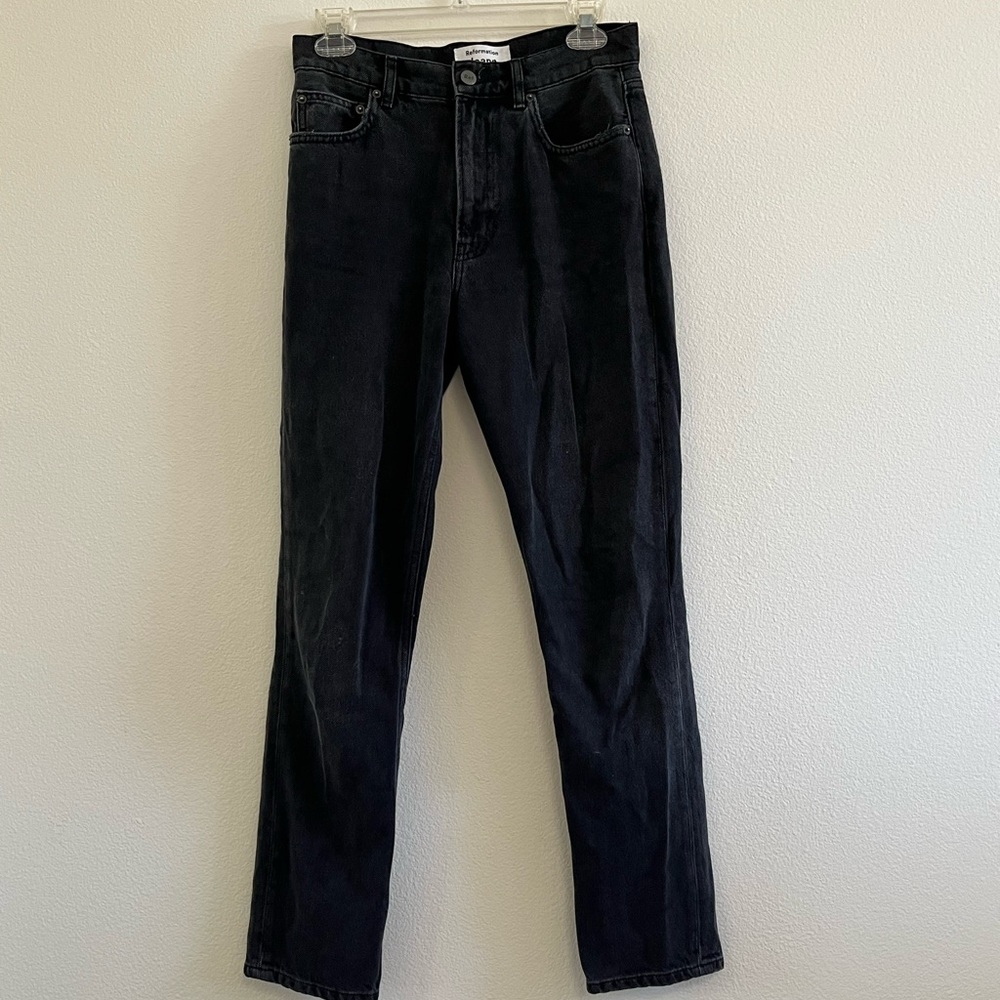 Reformation Julia high cigarette jeans
